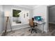 Cozy office space featuring a window view of the outdoors and a modern workstation at 3251 Wickersham Ct, Orlando, FL 32806