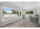 Bright office with large windows offering views of the pool area at 3251 Wickersham Ct, Orlando, FL 32806