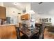 Open dining area adjacent to kitchen and living room, perfect for entertaining guests at 342 Lakebreeze Cir, Lake Mary, FL 32746