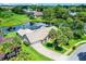 A well-maintained single-Gathering home featuring a brick driveway and mature palm trees at 526 Sabal Trail Cir, Longwood, FL 32779
