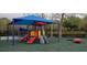 Colorful community playground with slides and climbing structures for outdoor fun at 1010 Leinhart Ct, Oviedo, FL 32765