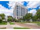 Contemporary high-rise condo building with modern architecture and stunning views at 260 S Osceola Ave # 710, Orlando, FL 32801