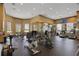 Well-equipped gym featuring modern exercise machines and fitness equipment for a complete workout experience at 2704 Lobelia Dr, Lake Mary, FL 32746