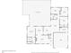 Floorplan showing layout of rooms, bathrooms, closets, and outdoor patio and pool at 300 Royal Palm Ct, Longwood, FL 32779