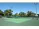 Beautiful tennis courts with shade and lights for day or evening play at 300 Royal Palm Ct, Longwood, FL 32779