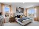 Inviting bedroom with large windows, and modern furniture at 4618 Linda Dr, Lake Wales, FL 33859