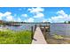 Private dock with a seating area offering direct access to the lake, perfect for boating and watersports at 49 Interlaken Rd, Orlando, FL 32804