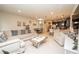 Open-concept living area flows seamlessly to the dining area and kitchen at 5029 Walker St, St Cloud, FL 34771
