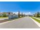 Welcoming Ivy Trail community entrance with beautiful landscaping, a 25 MPH speed limit, and well-maintained street at 744 Curly Locks Loop, Apopka, FL 32703