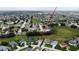 Neighborhood aerial view showing the property's prime location in a well-maintained community at 831 Corvina Dr, Davenport, FL 33897