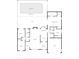 Detailed floor plan layout showcasing the home's room arrangement and flow at 9326 Bay Vista Estates Blvd, Orlando, FL 32836