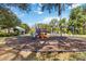 The community playground features a variety of equipment for children of all ages at 13519 Bicton Ln, Windermere, FL 34786