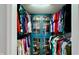 Walk-in closet with ample storage for clothing, shoes and accessories at 14723 Pine Cone Trl, Clermont, FL 34711