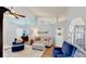 Open-concept living room with high ceilings at 14723 Pine Cone Trl, Clermont, FL 34711