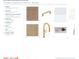 Designer-appointed kitchen features including cabinets, hardware, countertops, backsplash, and faucet at 2623 Long Pine Ave, Apopka, FL 32712