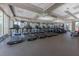 Gym featuring state-of-the-art treadmills, TVs and natural light at 307 Monterey St, Kissimmee, FL 34759