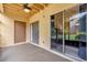 Outdoor patio space great for entertaining or relaxing at 4102 Plantation Cove Dr # 201, Orlando, FL 32810