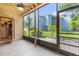 Screened patio provides an ideal space for relaxation at 4102 Plantation Cove Dr # 201, Orlando, FL 32810
