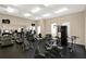 Fully equipped gym with treadmills, stationary bikes, weight machines, and ample space for workouts at 4600 Yellowgold W Rd # 102, Kissimmee, FL 34746