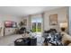 Comfortable living room with stylish decor, neutral accents, and access to outdoor living at 4616 Linda Dr, Lake Wales, FL 33859