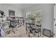 Bedroom with a drum set, large window, desk and shelves at 5430 Baytowne Pl, Oviedo, FL 32765