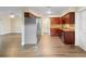 Spacious kitchen featuring updated cabinets, granite countertops, and stainless steel appliances at 5815 Holmes Dr, Orlando, FL 32808