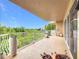 Spacious balcony with greenery views, plants, and ample seating for outdoor enjoyment at 6336 Buford St # 207, Orlando, FL 32835
