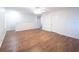 Upstairs loft with hardwood floors, neutral walls, ceiling fan, and lots of natural light at 8330 Lainie Ln, Orlando, FL 32818