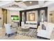 Comfortable lounge area with modern furniture, stylish decor, and a relaxing atmosphere for residents at 4111 Oaktree Dr, Davenport, FL 33837
