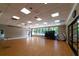 Spacious meeting room with lots of tables and chairs, as well as a view of the pool at 14831 Yorkshire Run Dr, Orlando, FL 32828