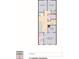Second floor plan featuring primary suite, laundry, bath, and two additional bedrooms at 1667 Eaglehurst Ln, Apopka, FL 32703