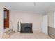 Living room features tile flooring, a fireplace, and neutral walls to personalize at 1753 Nw 44Th St, Ocala, FL 34475