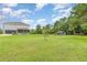View of home from spacious backyard featuring lush greenery and potential for outdoor living at 32125 Wekiva Pines Blvd, Sorrento, FL 32776