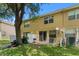 Backyard area with patio space perfect for outdoor activities at 7625 Long Island Dr, Kissimmee, FL 34747