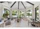 Inviting common area with ample seating, perfect for socializing, with views of the pool area at 7778 Four Seasons Blvd, Kissimmee, FL 34747