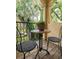 Charming balcony with seating overlooking lush greenery at 820 Ellwood Ave # A, Orlando, FL 32804