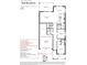 Detailed first-floor plan showcasing the layout with kitchen, great room, and three-car garage at 1515 Stonecliff Dr, Apopka, FL 32703