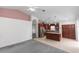 Modern kitchen featuring stainless steel appliances, granite countertops, and custom wood cabinetry at 222 Imperial Ridge Ct, Oviedo, FL 32765