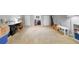 Spacious bonus room with neutral carpet and lighting offers versatility for various activities and storage at 244 N Leavitt Ave, Orange City, FL 32763