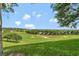 Scenic view of the golf course, showcasing the well-maintained greens and beautiful landscaping at 2500 Castle Pines St, Clermont, FL 34711