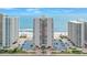 Stunning high-rise condo building with ocean views, manicured landscaping, and convenient parking at 2947 S Atlantic Ave # 601, Daytona Beach, FL 32118