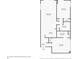 Floor plan showing the layout of the home including the kitchen, bathrooms, and bedrooms at 2947 S Atlantic Ave # 601, Daytona Beach, FL 32118
