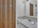 Clean bathroom with a sleek vanity, modern fixtures, and a mirror, providing a functional and stylish space at 2990 E Central Ave, Bartow, FL 33830