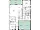 Open-concept floorplan includes workshop, kitchen, living and dining areas and Primary suite at 351 S Sunset Ave, Mascotte, FL 34753