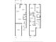 Full house floor plan with living room, kitchen, three bedrooms, and two baths at 366 Reed Grass Dr, Oviedo, FL 32765