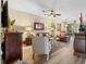 Bright and inviting living room with hardwood floors, comfortable seating, and modern decor at 366 Reed Grass Dr, Oviedo, FL 32765