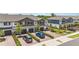 Charming street with townhomes and brick driveways at 378 Cape Honeysuckle Pl, Sanford, FL 32771