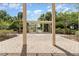 Outdoor area with Pergola and a pickleball court view at 8865 Se 119Th St, Summerfield, FL 34491