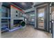Imaginative themed bedroom featuring custom bunkbeds, a slide, and natural light at 1041 Castle Pines Ct, Reunion, FL 34747