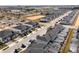 A scenic aerial view showcasing the new home community and surrounding landscaping at 1070 Splash Shot Pl, Davenport, FL 33896